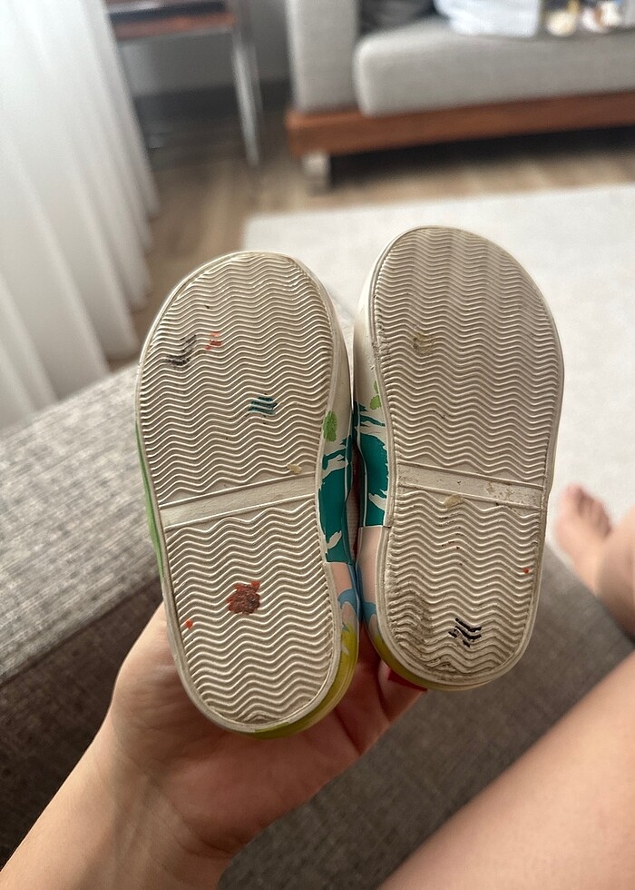 zara çok renkli bebek ayakkabı - Görsel 5