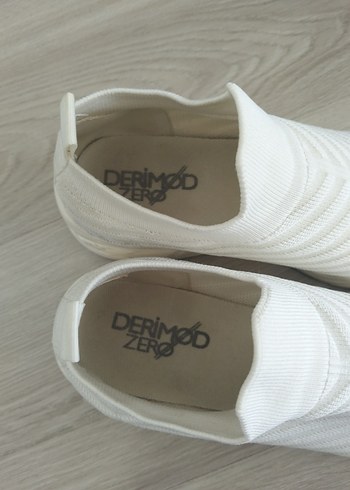 40 Beden beyaz Renk Beyaz Kadın Dolgu Topuklu Sneakers