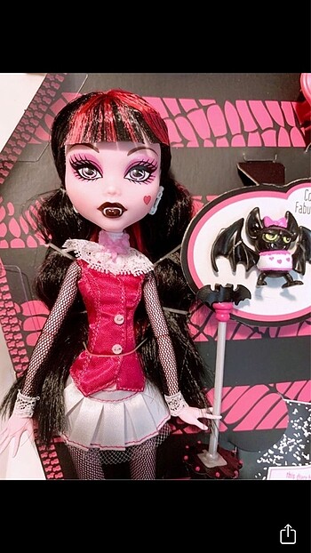 Beden Monster High 1st Wave Basic Draculaura Bebek