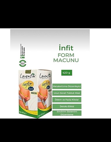 Laventin form macunu 3 adet