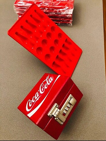 Coca Cola şifreli mini kasa ve buzluk