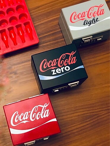 Coca Cola şifreli mini kasa ve buzluk