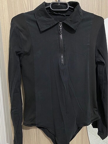 Trendyolmilla çıtçıtlı fermuarlı body