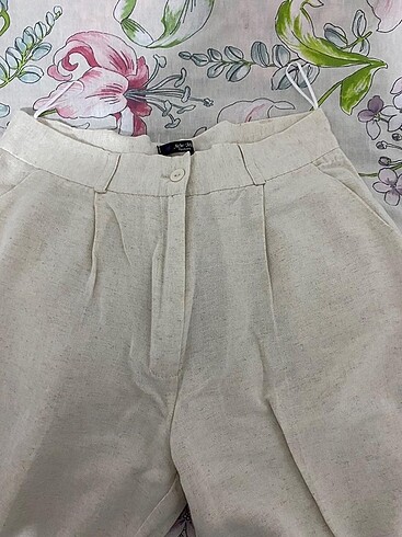 Keten pantolon - Görsel 2
