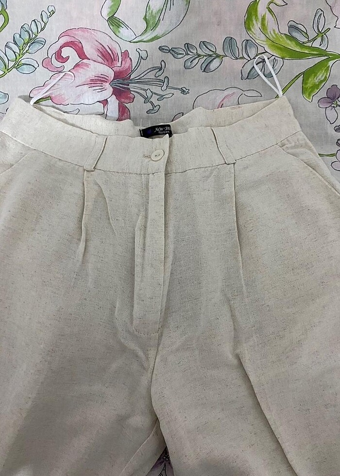 Keten pantolon - Görsel 2