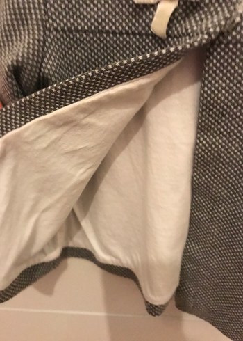 Düğmeli Gri Kız Çocuk Ceket - Görsel 6