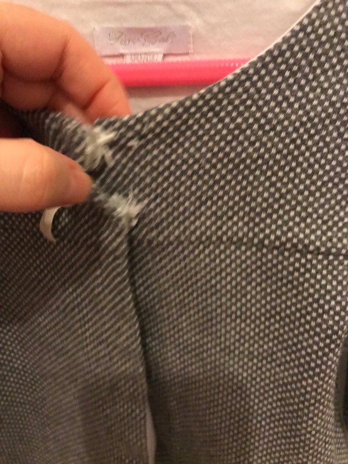 Düğmeli Gri Kız Çocuk Ceket - Görsel 4