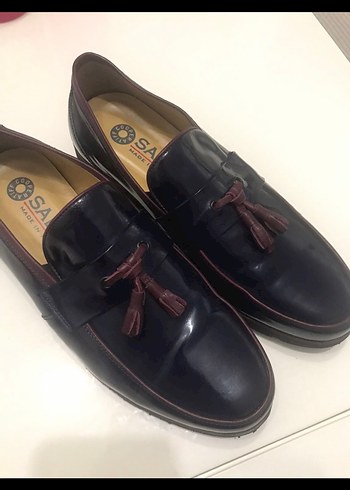 Bordo Püsküllü Klasik Erkek Ayakkabı - Görsel 3