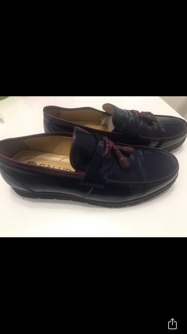 Bordo Püsküllü Klasik Erkek Ayakkabı - Görsel 2