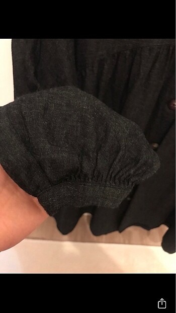 Zara yün elbise - Görsel 7