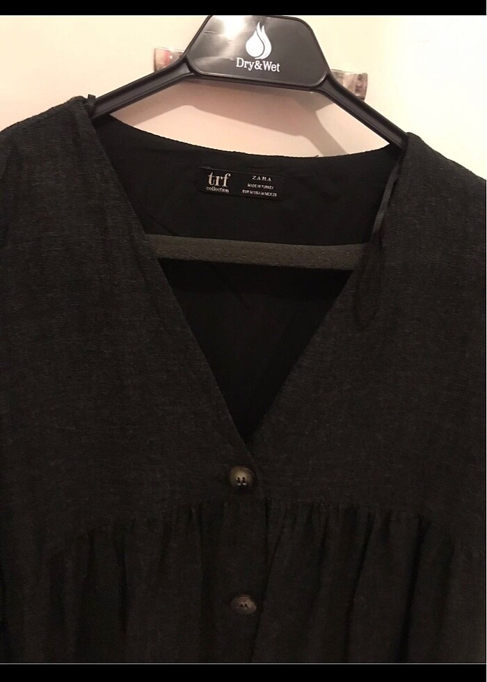 Zara yün elbise - Görsel 4