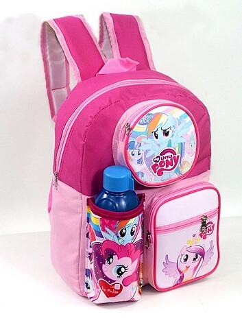 Little Pony Kız Çocuğu Kreş Anaokul İlkokul Çantası