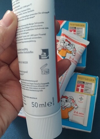 Beden ELMEX Kinder Çocuk Diş Macunu 2-6 yaş 50ml