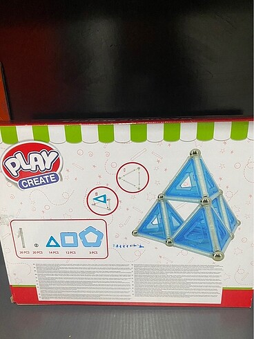 Diğer Play Create Mıknatıslı Bloklar