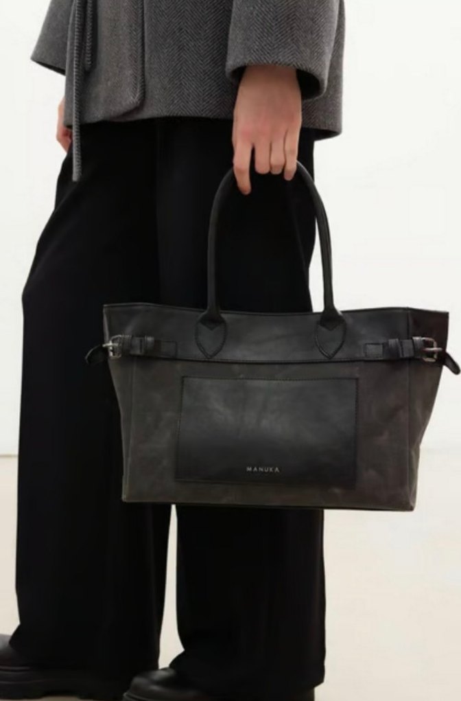 Manuka Yıkama Efektli Çanta - Görsel 2