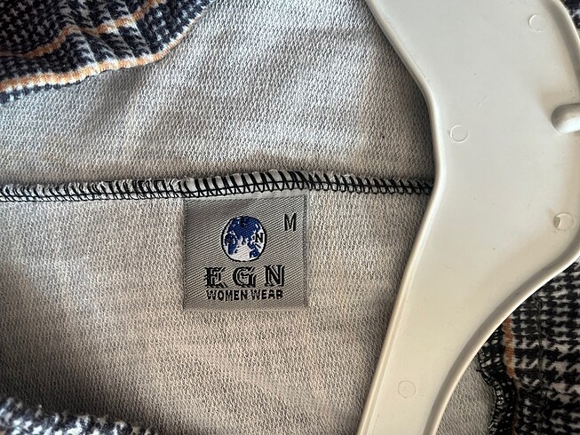 m Beden Ekoseli Pantolon