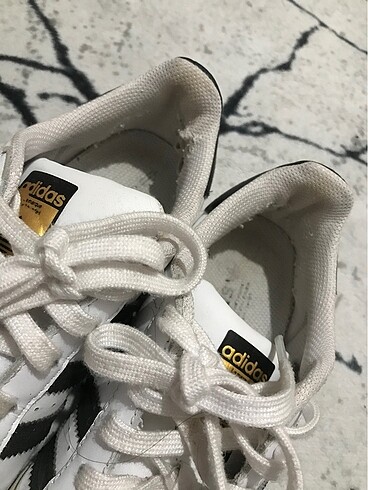 37,5 Beden beyaz Renk Adidas süperstar