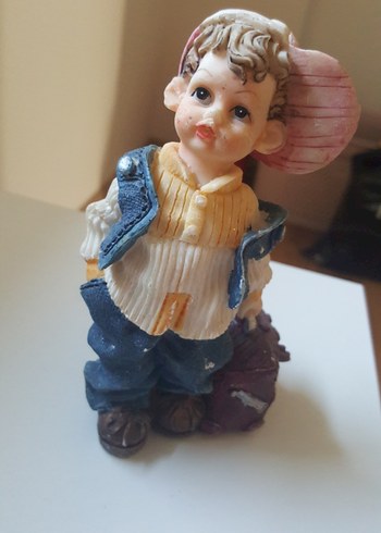 American Vintage Pastel Renkli Camel Figürin
