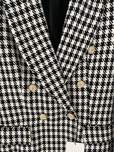 Zara Zara etiketli kazayağı blazer