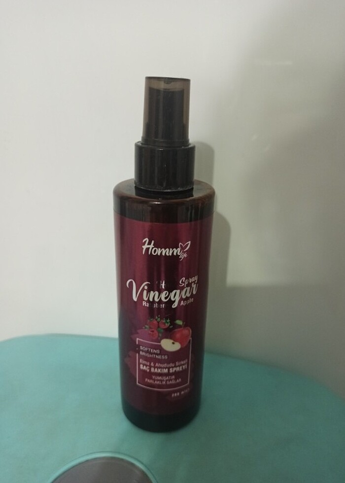 Elma Ahududu sirkeli saç bakım spreyi  - Görsel 2