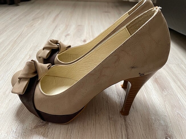 38 Beden camel Renk Platform ayakkabı