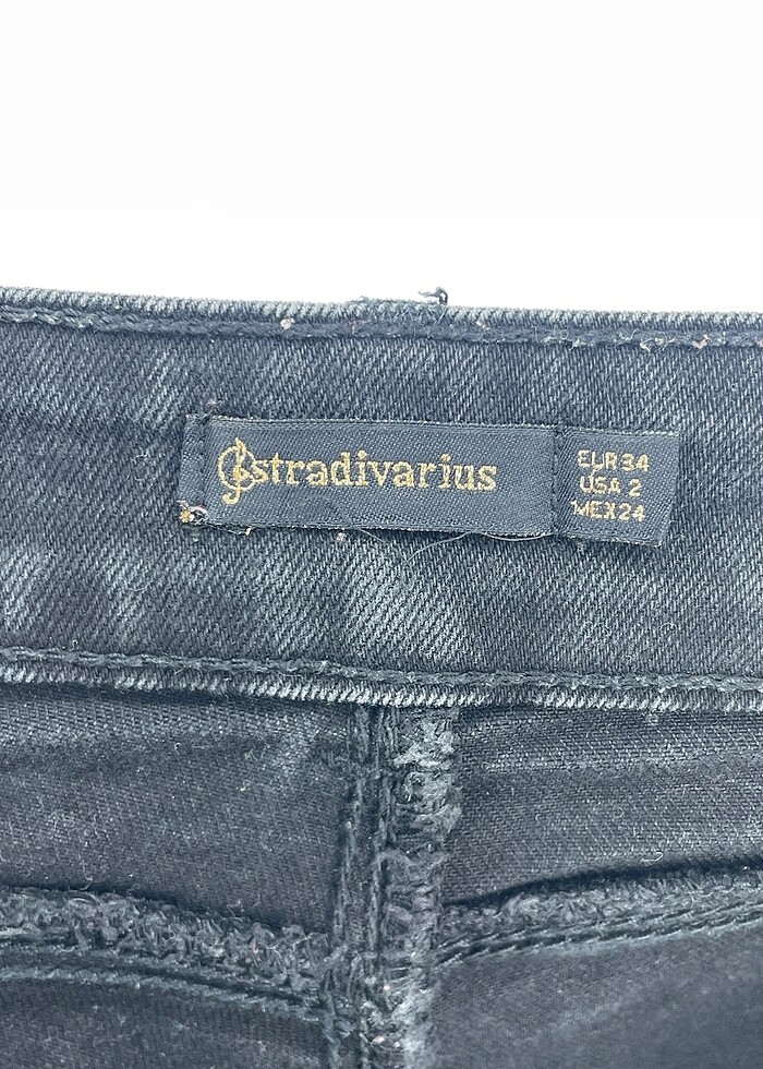 Stradivarius Jean / Kot Şort %70 İndirimli. - Görsel 4