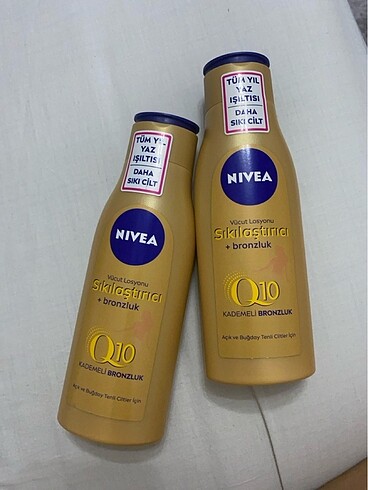 Nivea Vücut Losyonu Sıkılaştırıcı+Bronzluk