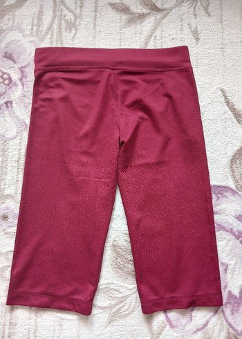 Bordo Bayan kapri eşofman - Görsel 2