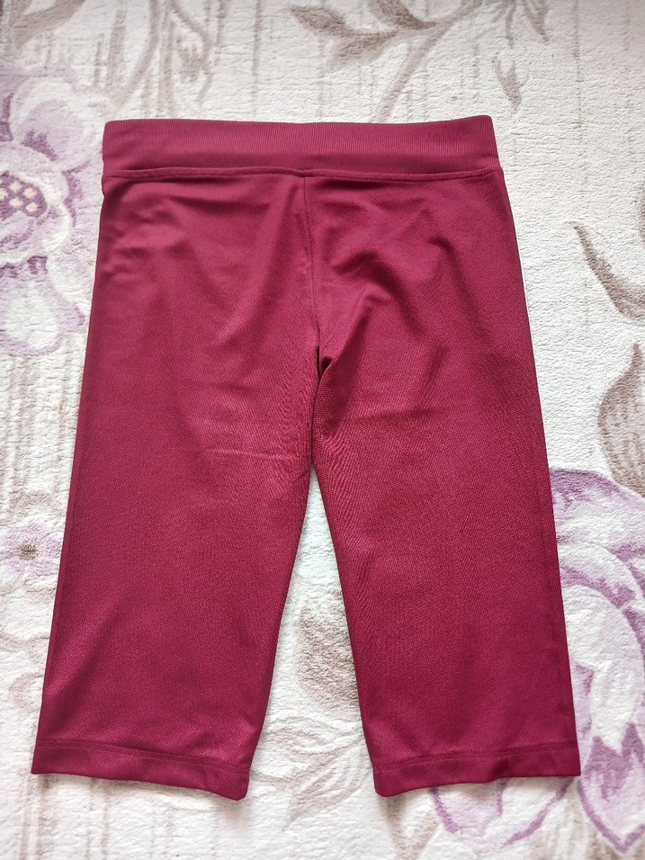 Bordo Bayan kapri eşofman - Görsel 2