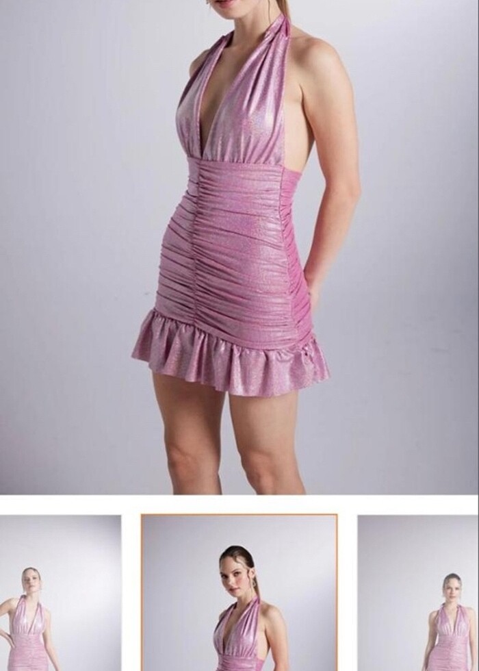 Holly holly elbise parlak - Görsel 2