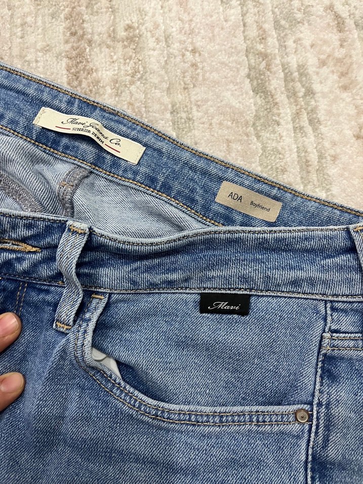 Mavi Denim Kadın Normal Kesim Jean - Görsel 2