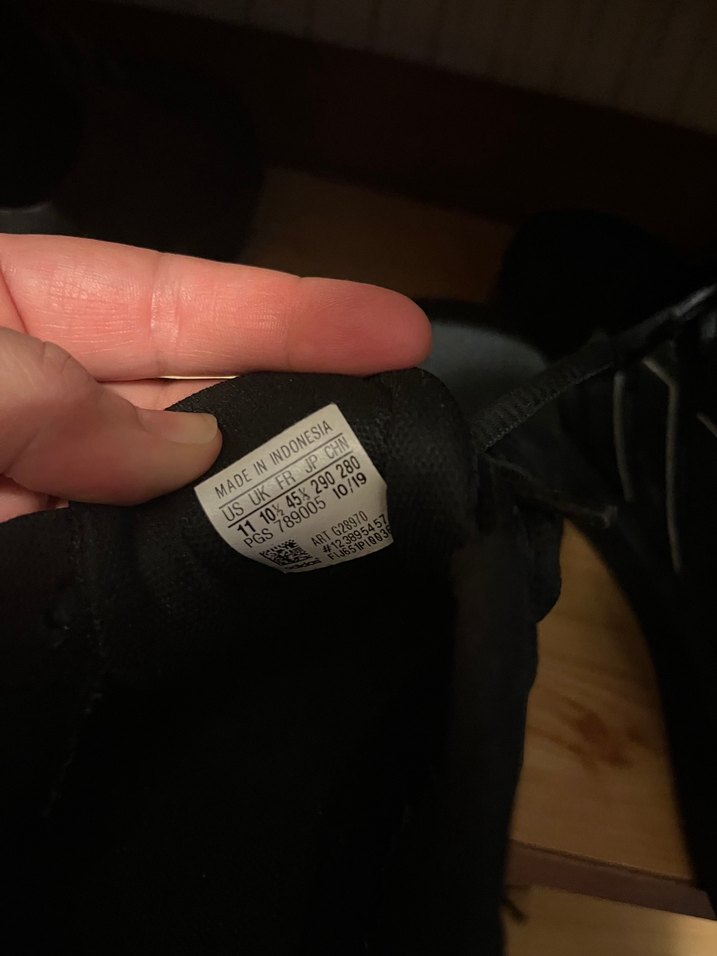 Siyah Bağcıklı Adidas Spor Ayakkabı runfalcon - Görsel 3