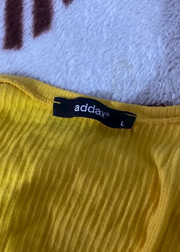 Sarı Omuz Dekolteli Uzun Kollu Kadın Bluz - Görsel 3