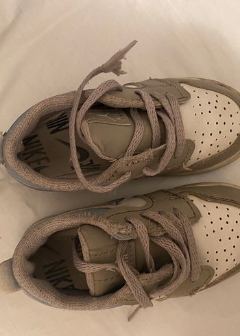 Bej Bağcıklı çocuk Sneakers