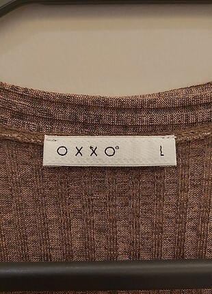 l Beden Oxxo marka bakır renk uzun hırka