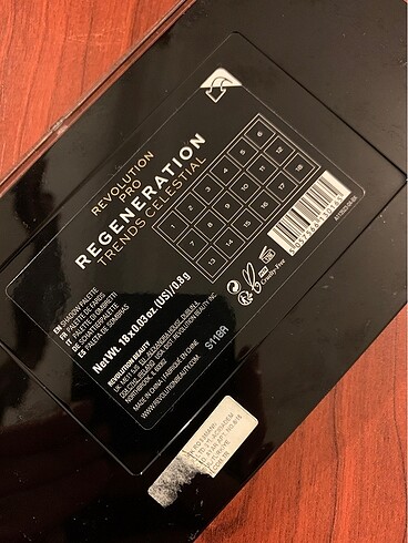 Beden Renk Revolution Pro Far Paleti