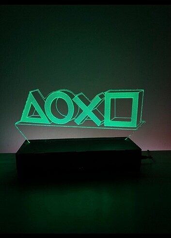 Diğer 3D LED Playstation Chips Masa Lambası