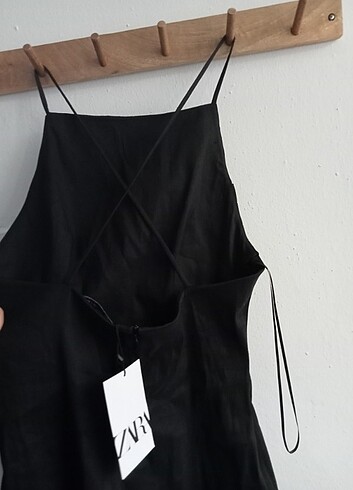 zara keten elbise
