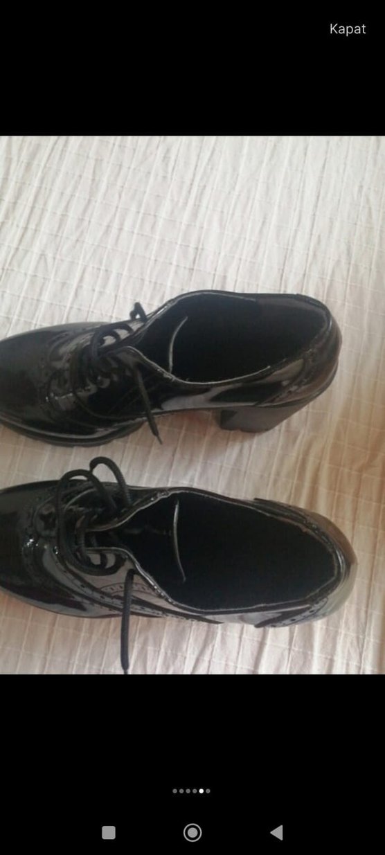 topuklu rugan ayakkabı - Görsel 5