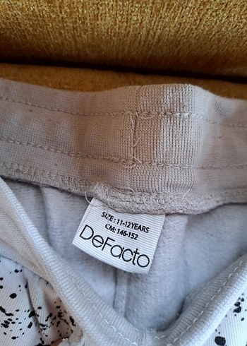 Defacto Erkek Gri Beyaz Eşofman