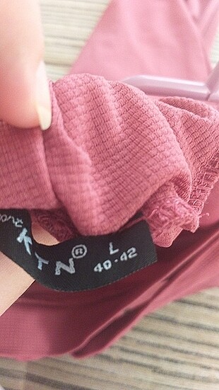 l Beden pembe Renk pantalon