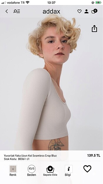 bluz crop