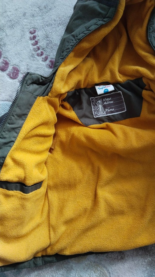 Kürklü polarlı Çocuk Mont - Görsel 3