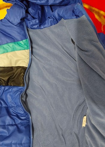 Erkek çocuk polarlı mont yelek - Görsel 2