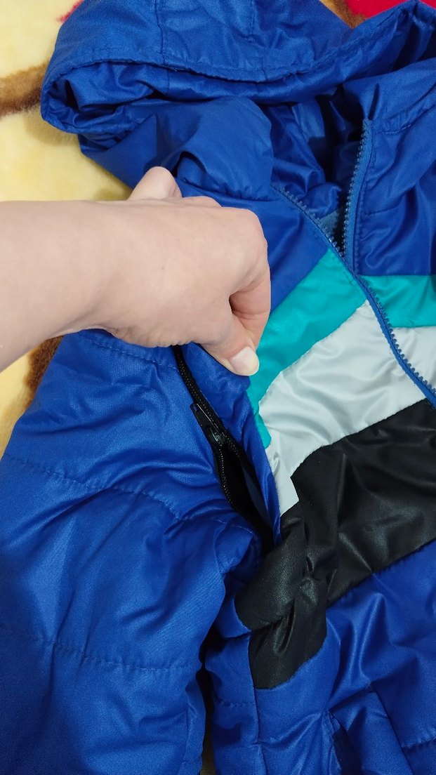 Erkek çocuk polarlı mont yelek - Görsel 3