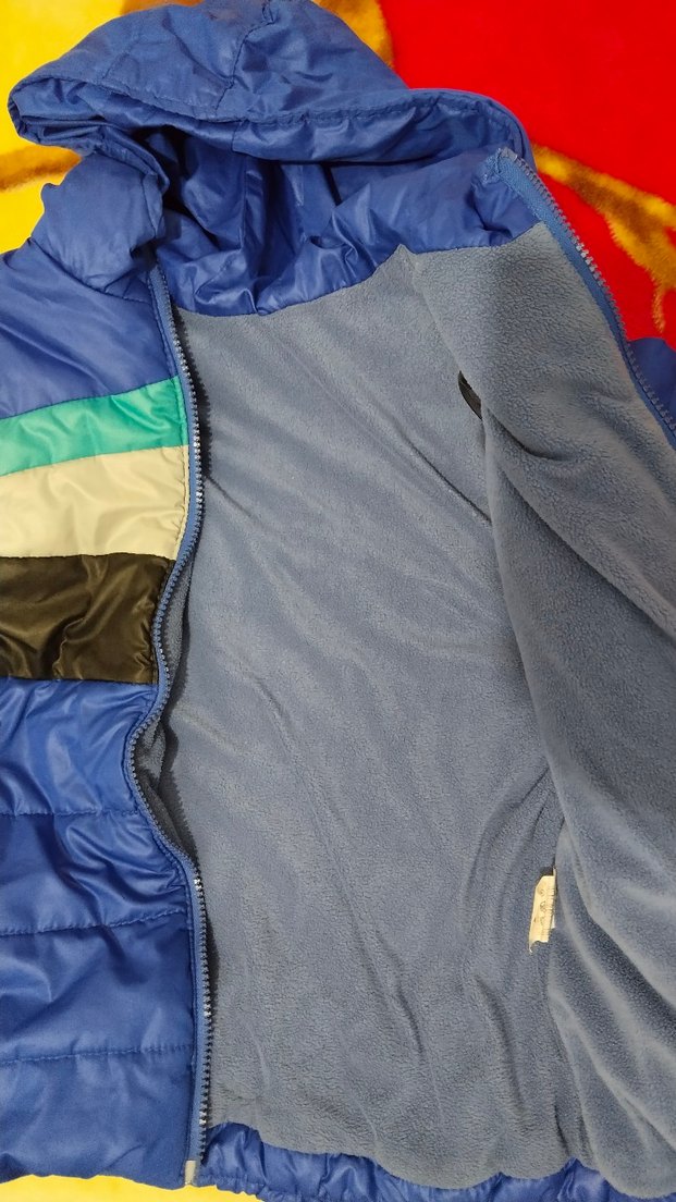 Erkek çocuk polarlı mont yelek - Görsel 2