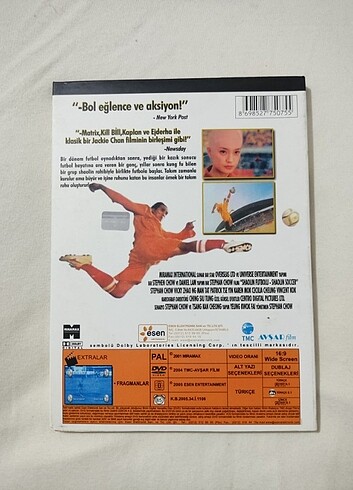 Diğer Shaolin Futbolu dvd