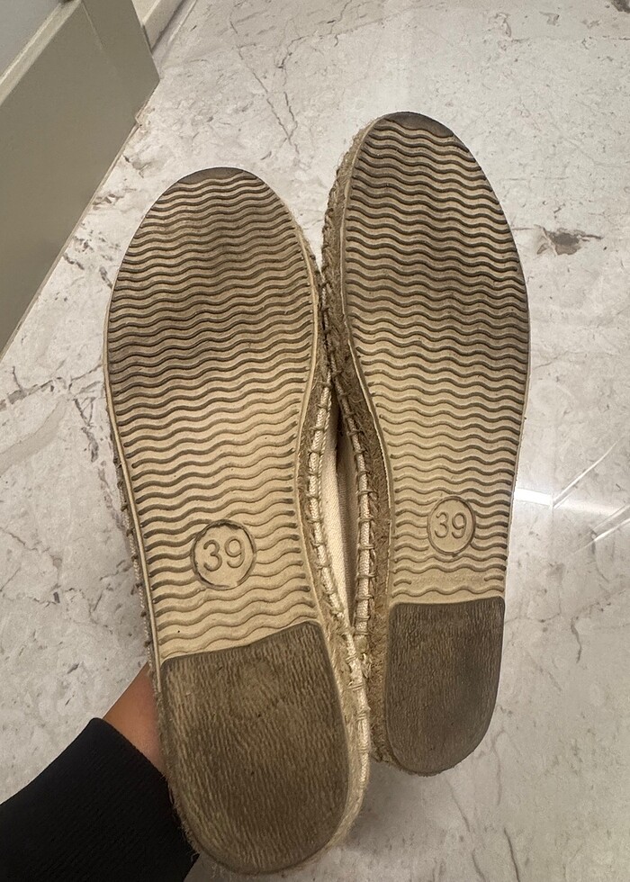 Yargıcı espadril - Görsel 5