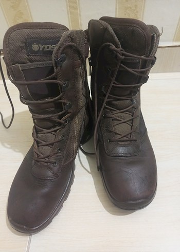 Kahverengi Deri Erkek Botları Tokalı - Görsel 4