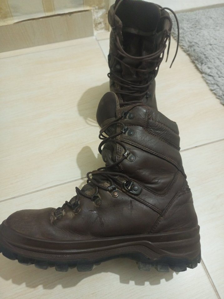 Kahverengi Deri Erkek Botları Tokalı - Görsel 3